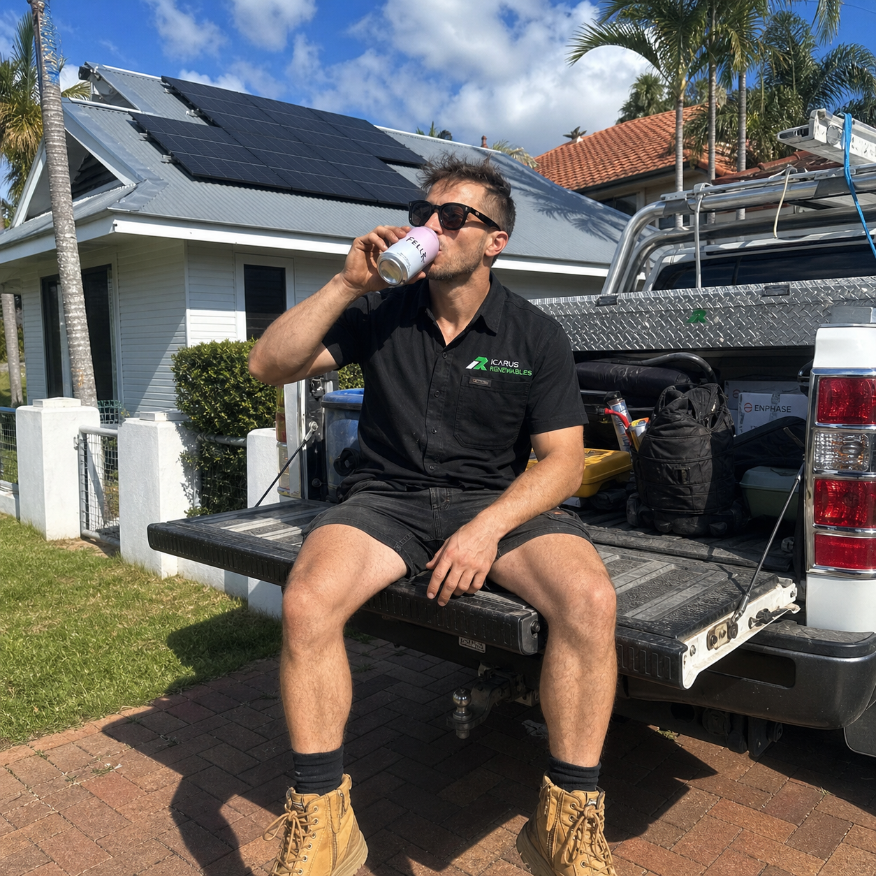 Alex Storti, founder of Icarus Renewables